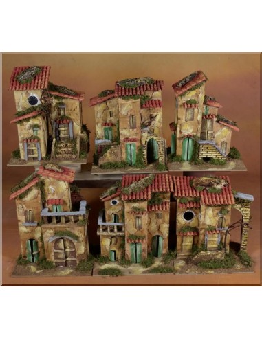 AMBIENTE PRESEPE CASOLARE ASSEMBLATO 21X16 85272 su TreG Ingrosso