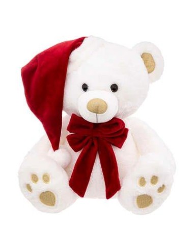 PELUCHE ORSETTO 183306 CON CAPPELLO 35X30X48CM su TreG Ingrosso