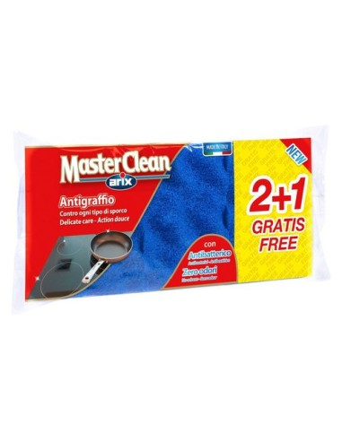 CONF 3PZ SPUGNA ANTIGRAFFIO 127893 MASTERCLEAN su TreG Ingrosso