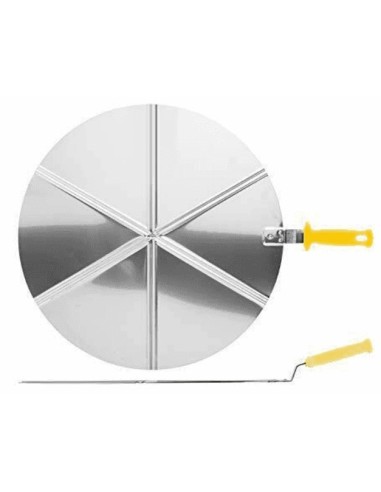 CACCIAPIZZA 180/6 INOX 50CM 6PORZIONI su TreG Ingrosso