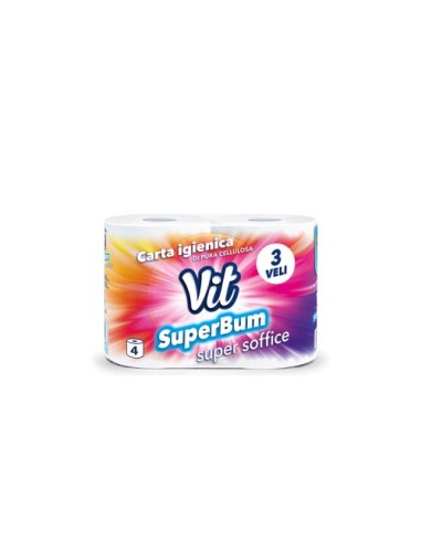 VIT SUPERBUM IGIENICA 4 MAXI ROTOLI su TreG Ingrosso