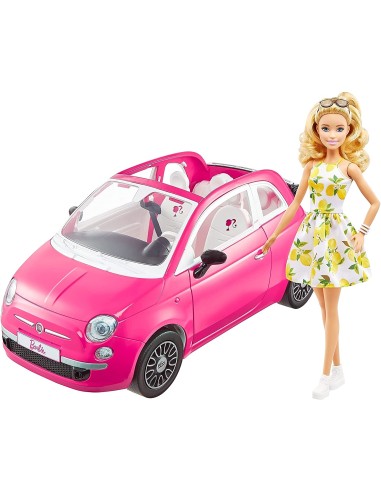 BARBIE GXR57 FIAT 500 CON BAMBOLA su TreG Ingrosso