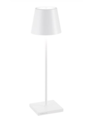 LAMPADA TAVOLO POLDINA PRO 11X38CM BIANCO su TreG Ingrosso