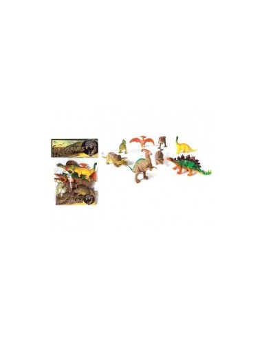 BUSTA DINOSAURI 37458 6PZ ASSORTITI su TreG Ingrosso