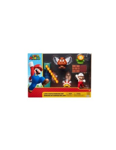 SUPERMARIO 40015 PLAYSET CASTELLO DI LAVA su TreG Ingrosso