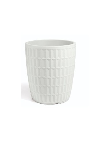 TYLE VASO ROTONDO 60CM BIANCO su TreG Ingrosso