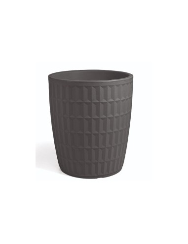 TYLE VASO ROTONDO 60CM ANTRACITE su TreG Ingrosso