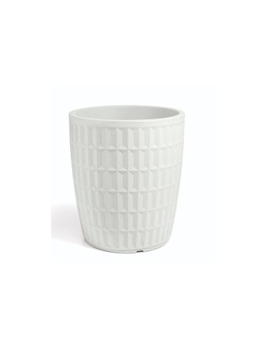 TYLE VASO ROTONDO 80CM BIANCO su TreG Ingrosso