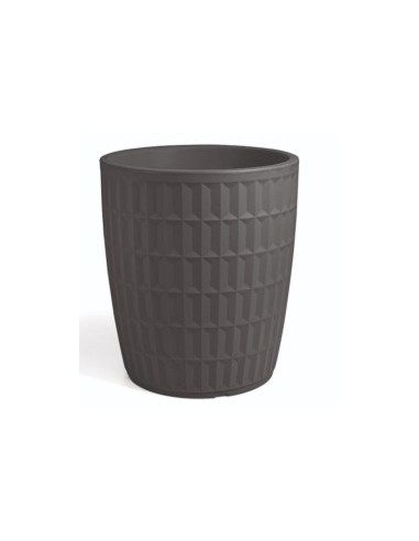 TYLE VASO ROTONDO 80CM ANTRACITE su TreG Ingrosso