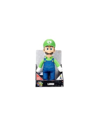 SUPERMARIO 416284 LUIGI PELUCHE 38CM ARTICOLATO su TreG Ingrosso