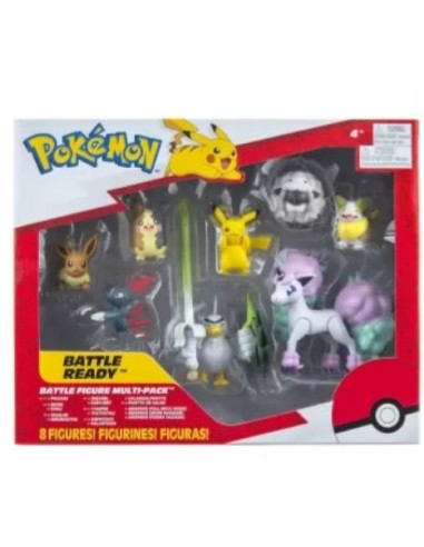 POKEMON PK070200 SET 8 PERSONAGGI