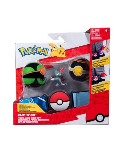 POKEMON PK170 SET CINTURA ASSORTITO CLIP'N'GO