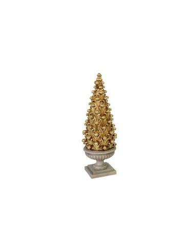 ALBERO RESINA ORO 16X16X54CM su TreG Ingrosso