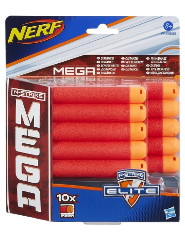 NERF MEGA RICARICA 10 DARDI COLPI MEGA A4368EU7 HASBRO