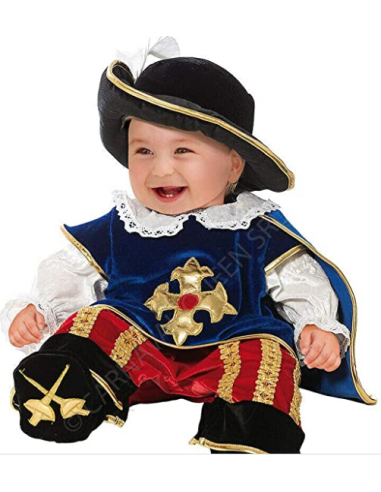 COSTUME 14535 PICCOLO MOSCHETTIERE TG ASSORTITE