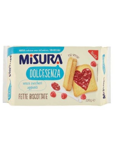 MISURA DOLCESEN.FETTE BISCOTT.320GR