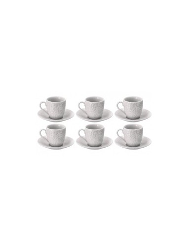 SET 6 TAZZINE CAFFE 72342 CON PIATTINO