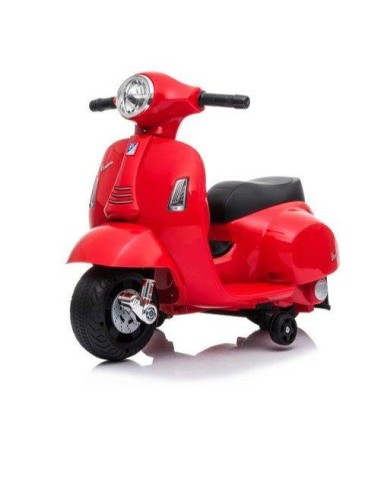 MOTO ELETTRICA 60121 VESPA GTS ROSSA 6V MINI