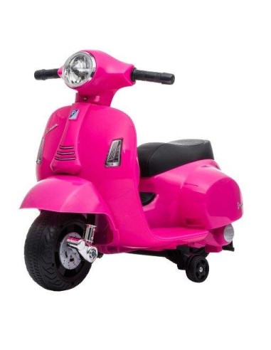 MOTO ELETTRICA 60123 VESPA GTS ROSA 6V MINI