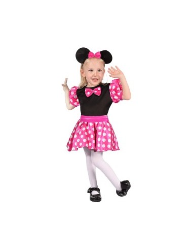 COSTUME 61398.3-4 TOPINA FUXIA 3/4 ANNI