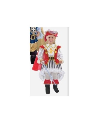 COSTUME 55024.3-4 BABY MOSCHETTIERA 3/4 ANNI