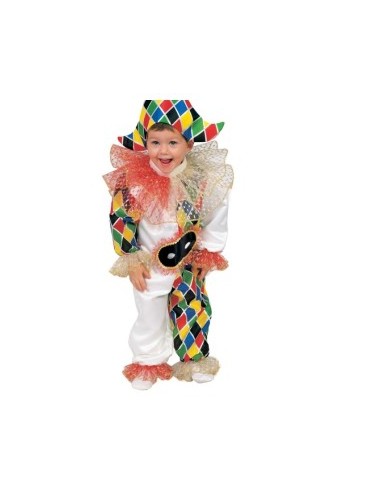 COSTUME 55014.6-12 BABY ARLECCHINO 6/12 MESI