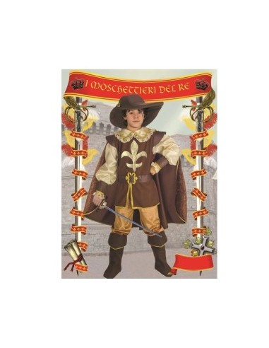 COSTUME 23062.7-9 D'ARTAGNAN 7/9 ANNI