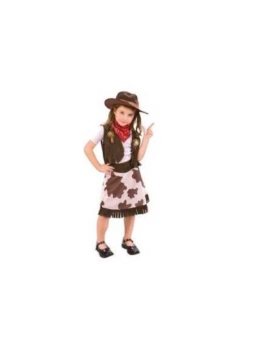 COSTUME 14778.4-6 BABY COWGIRL 4/6 ANNI