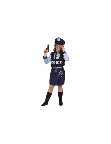 COSTUME POLIZIOTTA 5 - 7 ANNI