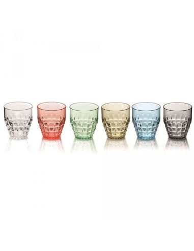 SET 6 BICCHIERI BASSI TIFFANY