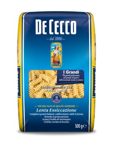 DE CECCO 334 FUSILLI GRANDI 500GR