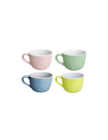 TAZZA COLAZIONE COLORS ASSORTITO 21895 BORELLA CASALINGHI