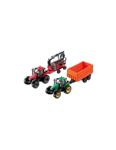 TRATTORE 61002 CON RIMORCHIO 1:27 su TreG Ingrosso