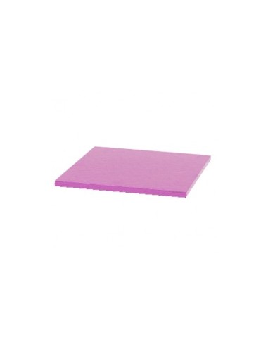 SOTTOTORTA QUADRATO 20cm ROSA 0931810 DECORA su TreG Ingrosso