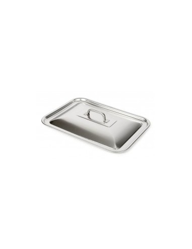 COPERCHIO RETTANGOLARE 25CM INOX 10648 su TreG Ingrosso