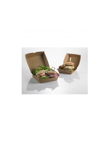 CF 50 BOX HAMBURGER H0708 KRAFT 16X16 su TreG Ingrosso