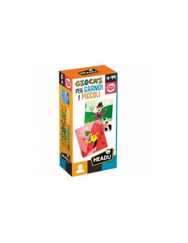 FLASHCARDS GIORCHI X GRANDI E PICCOLI IT24605