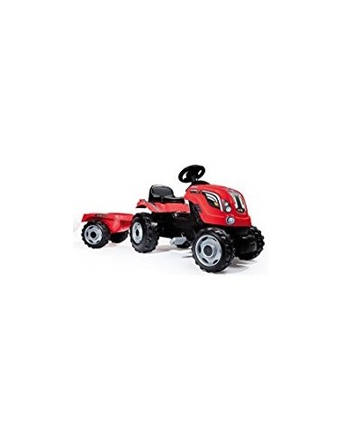 SMOBY TRATTORE FARMER CON RIMORCHIO 710108 SIMBA TOYS su TreG Ingrosso