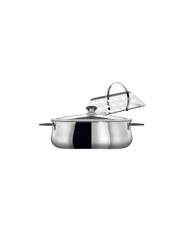 SUPERCHEF SET 3PZ. CASSERUOLA OVALE 32X19 CM INOXRIV su TreG Ingrosso