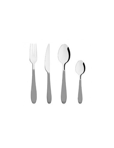 SET 24 POSATE HAPPY POP GRIGIO 173770A su TreG Ingrosso