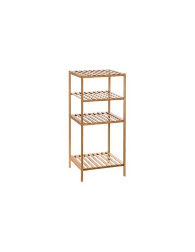 SCAFFALE 3 RIPIANI IN BAMBOO 35 X 32 X 77 CM su TreG Ingrosso