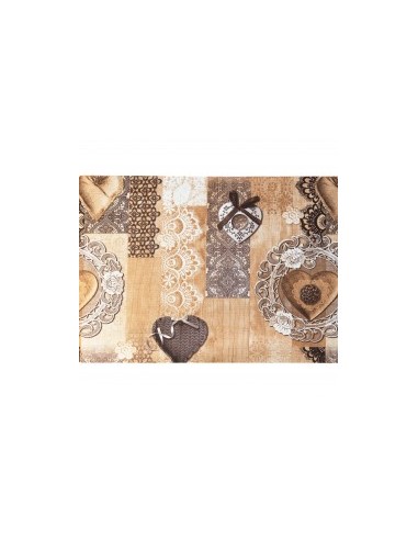 TAPPETO FLOOR 50X130 ROMANTIC BEIGE su TreG Ingrosso