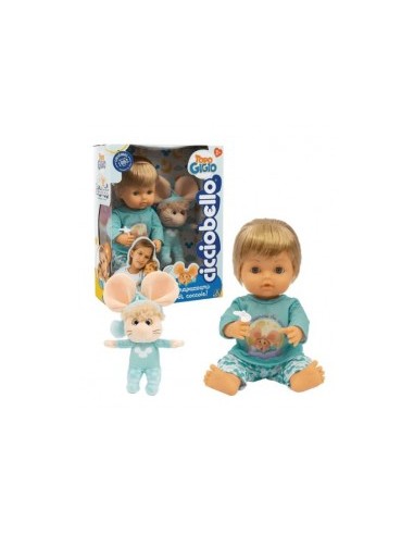 CICCIOBELLO CCB89000 BAMBOLOTTO CON TOPO GIGIO su TreG Ingrosso