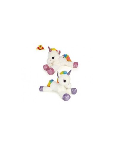 PELUCHE 25542 UNICORNO 60CM COLORI ASSORTITI su TreG Ingrosso