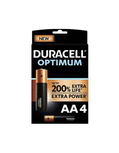 DURACELL OPTIMUM BL 4 PILE AA su TreG Ingrosso