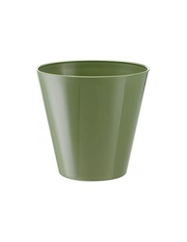 ESTORIL VASO 16CM VERDE OLIVA su TreG Ingrosso