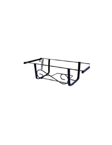 FIORIERA BALCONE 40CM NERA REGOLABILE su TreG Ingrosso