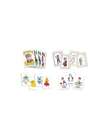 GIOCO GIOCHI DI CARTE 4IN1 16759 su TreG Ingrosso