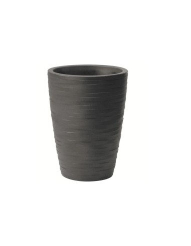 TYLUS VASO ELEGANCE D30CM H40CM ANTRACITE su TreG Ingrosso