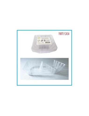 CONF 4 CIOTOLE 70285 9,5X9,5X4,4CM FINGER FOOD su TreG Ingrosso